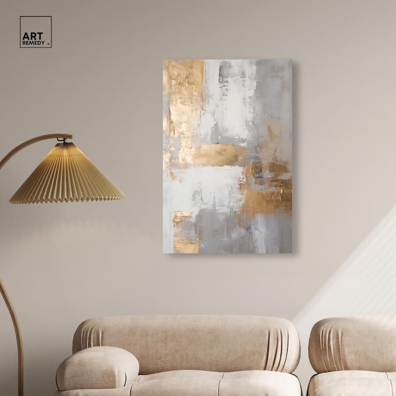 Woven Reminiscence IV Canvas by Art Remedy, Gallery Wrapped