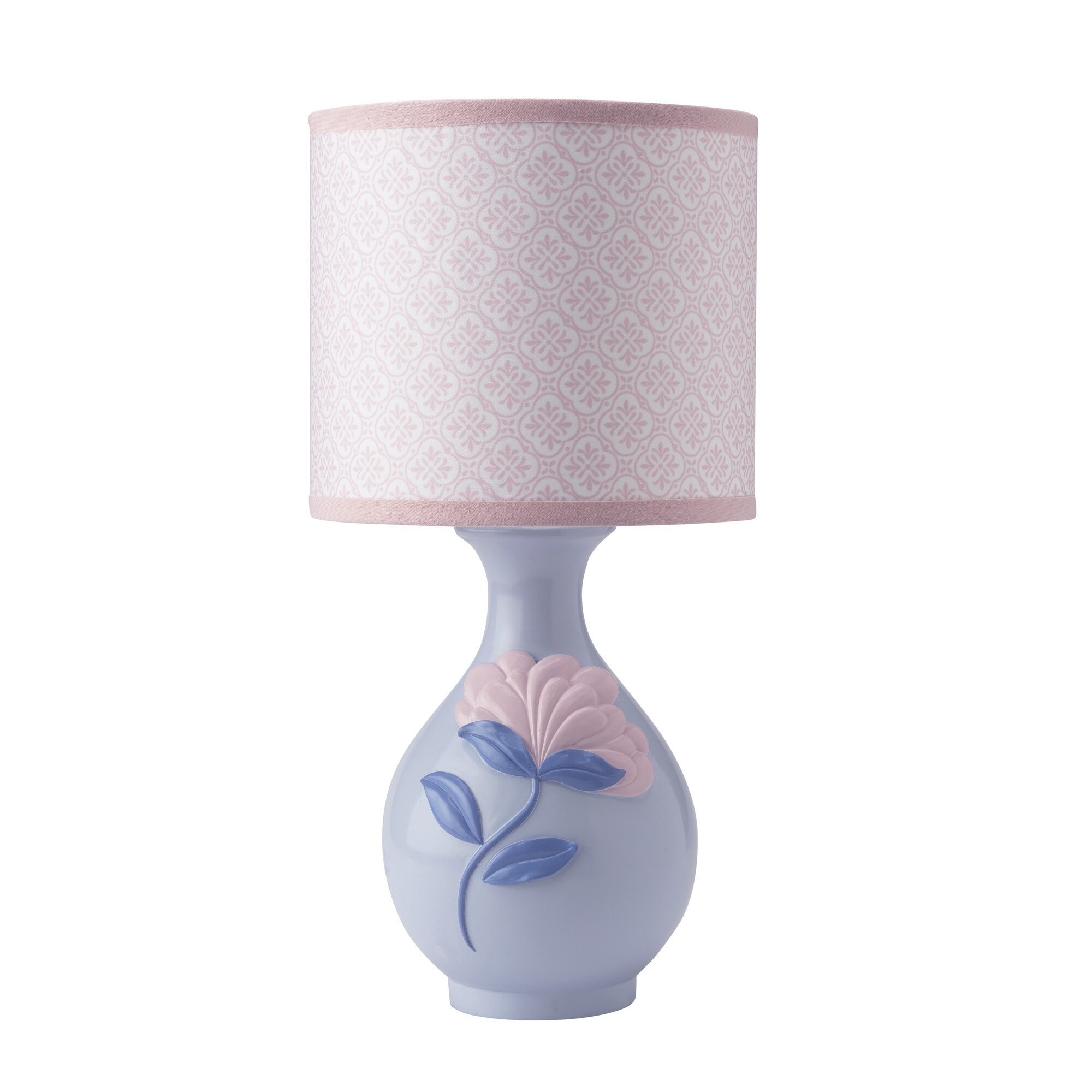 purple nursery lamp
