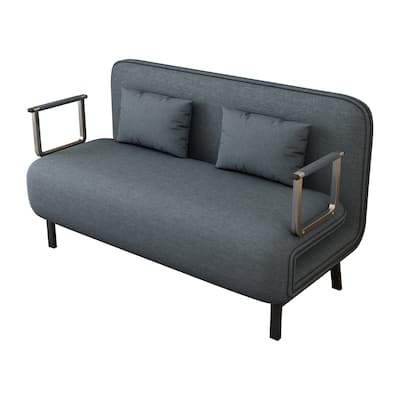 Convertible Chair Bed Tri-Fold Sofa Bed with Adjustable Backrest ...