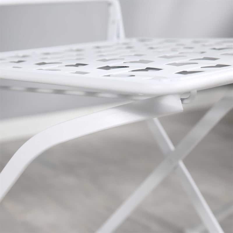 Folding Outdoor Furniture with USA Mosaic Table and Chairs
