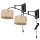 Option Black/Natural Rattan