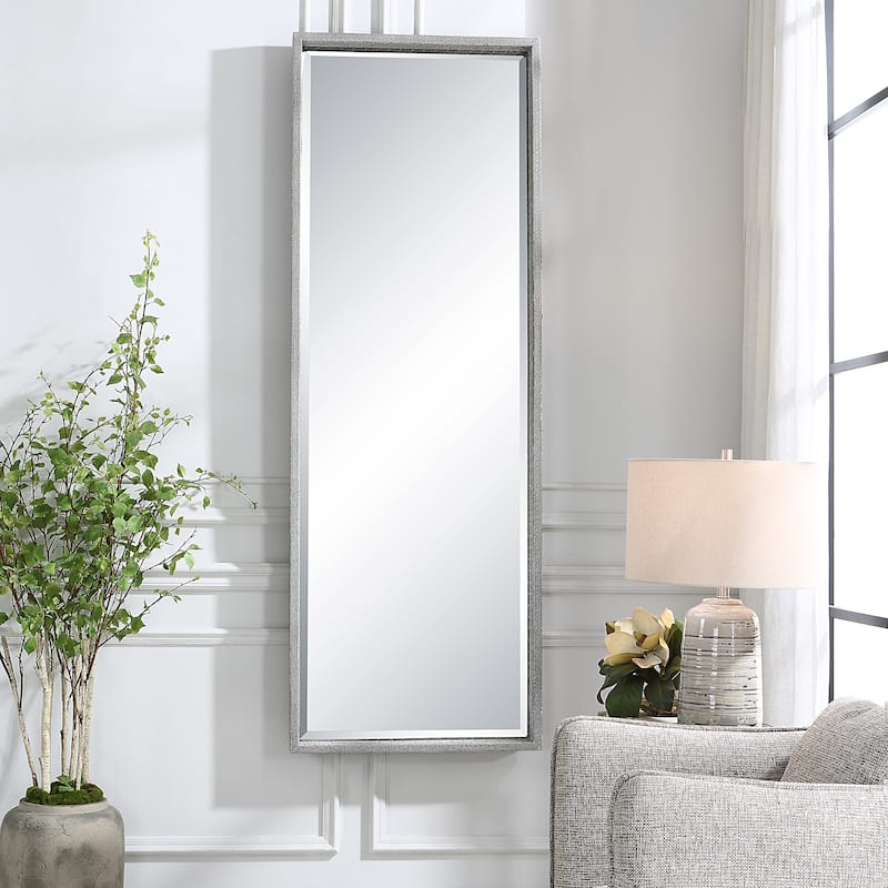Uttermost Omega Oversized Silver Mirror - 25.625"x 73.625"
