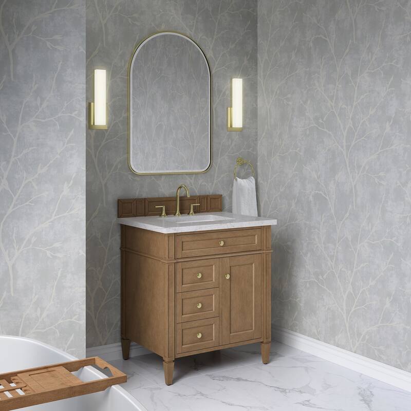 James Martin Vanities 655-V30-3EJP Brittany 30" Free Standing Single