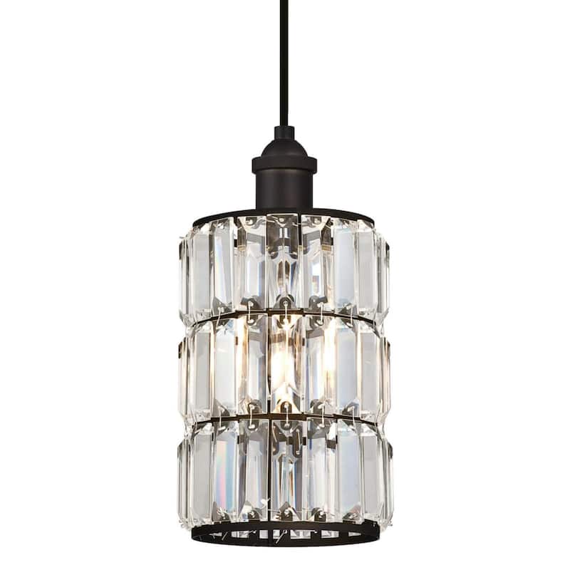 Westinghouse Lighting Sophie Oil Rubbed Bronze 1-Light Crystal Pendant