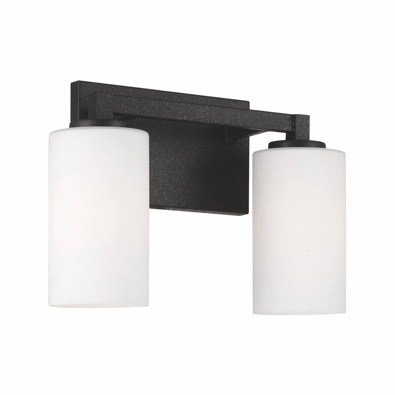 Ravenwood 2-light Black Iron Bath/ Vanity Fixture