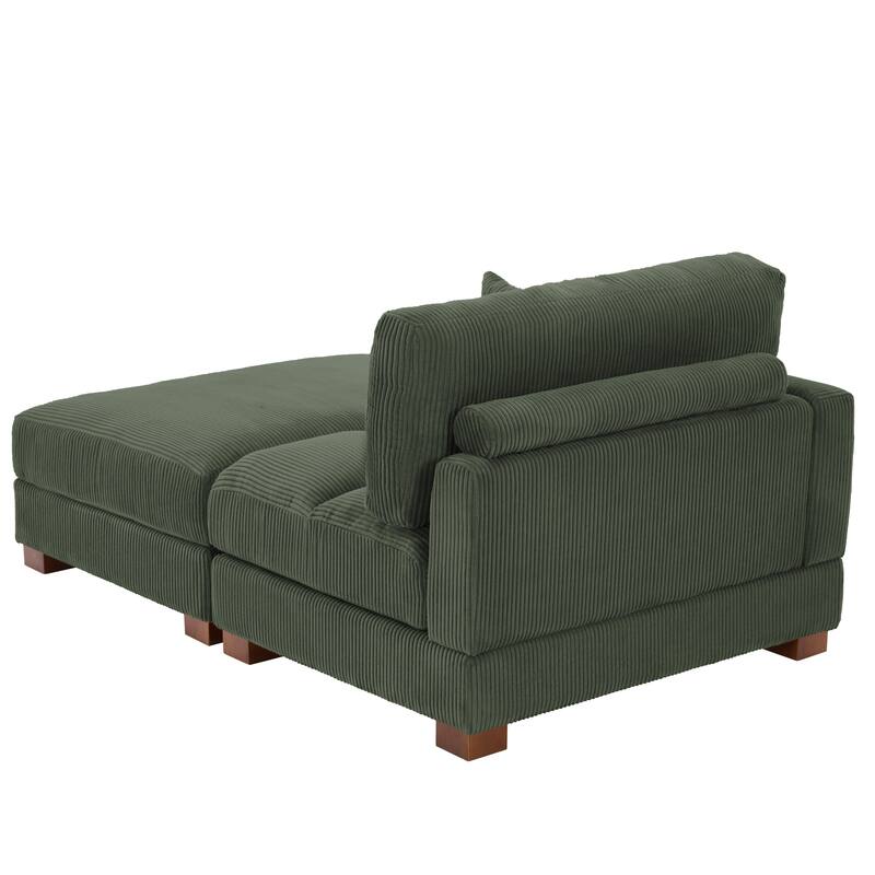 Modern Chaise Lounge Modular Sectional Sofa