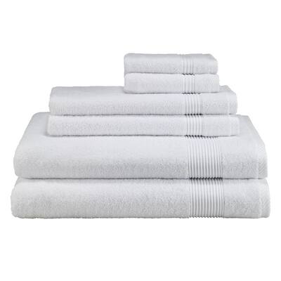 Avanti 6 Pc Solid Color Towel Set
