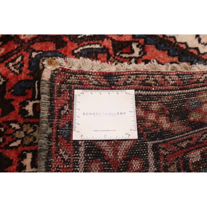 ECARPETGALLERY Hand-knotted Andelz Red Wool Rug - 2'8 x 12'0