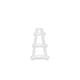 preview thumbnail 2 of 7, RiverRidge Kids 3-Tier Corner Shelf Display Stand for Playrooms - White
