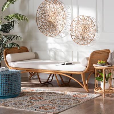 Veve Bohemian Light Honey Rattan Daybed