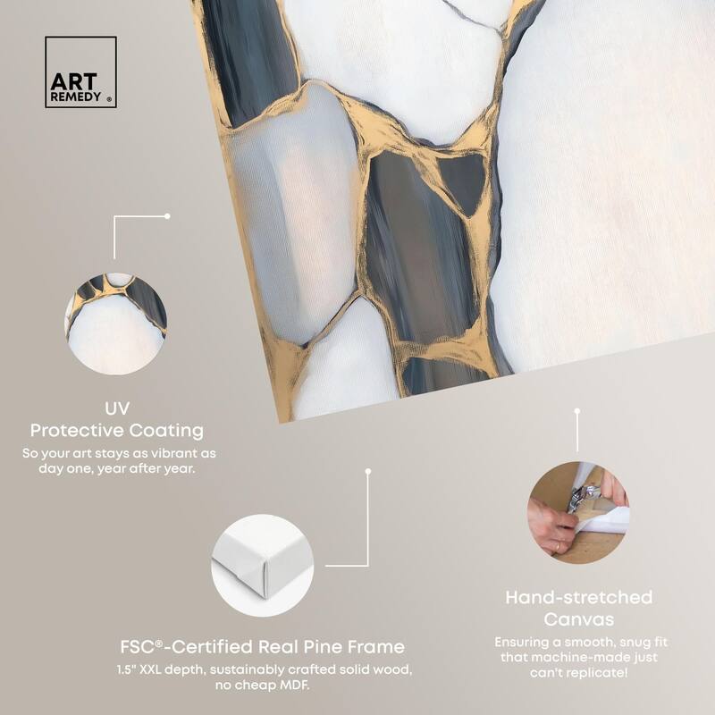 Metamorphic Medley II Canvas by Art Remedy, Gallery Wrapped
