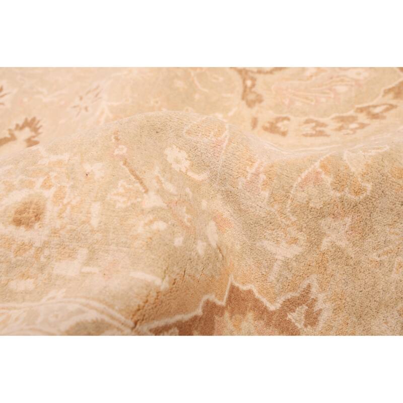 ECARPETGALLERY Hand-knotted Pako Persian 18 Of 20 Khaki Wool Rug - 9'0 x 11'8