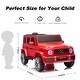 preview thumbnail 24 of 38, Licensed Mercedes-Benz G63 12V Ride-On Car for Kids, Remote Control, Music, Bluetooth, Double Doors, Spring Suspension