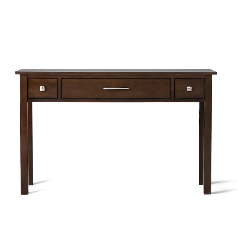 WYNDENHALL Franklin SOLID WOOD Contemporary Writing Office Desk