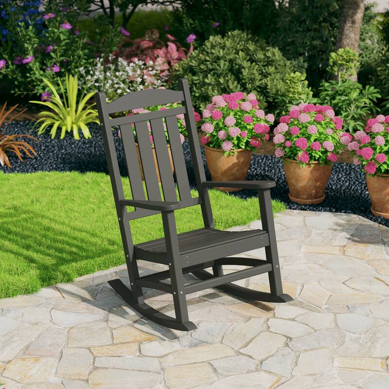 Laguna Hdpe All Weather Outdoor Patio Rocking Chair