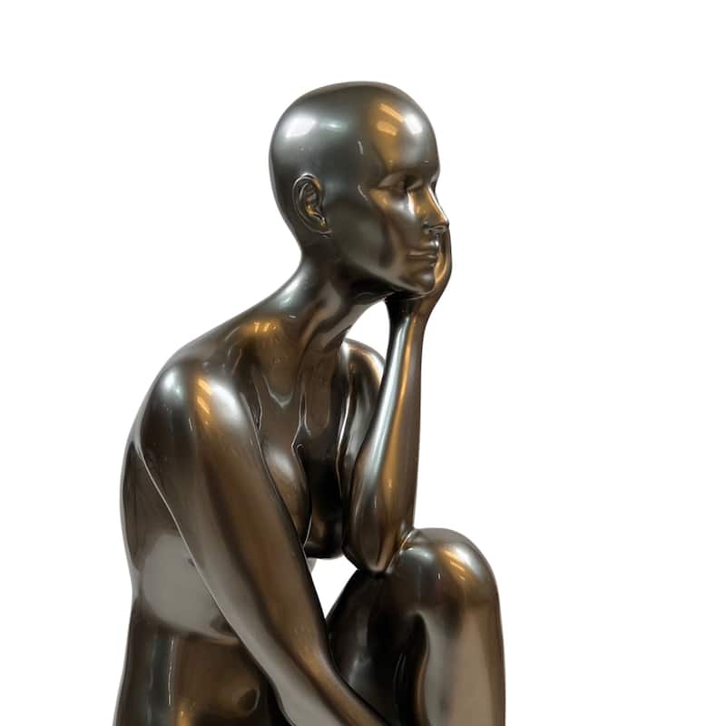 Lady Antoinette Resin Sculpture with Base - N/A