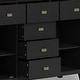 preview thumbnail 14 of 78, WYNDENHALL Stratford Solid Wood Transitional Sideboard Buffet - 54 inch Wide