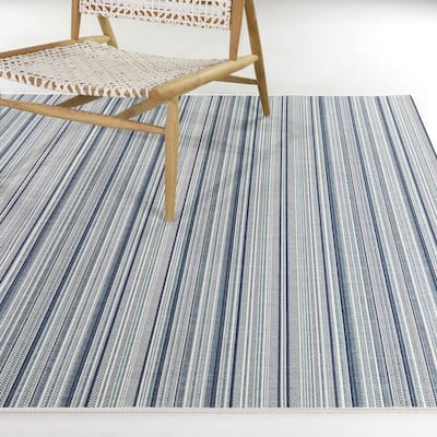 Huxley Striped Patio Indoor/Outdoor Area Rug