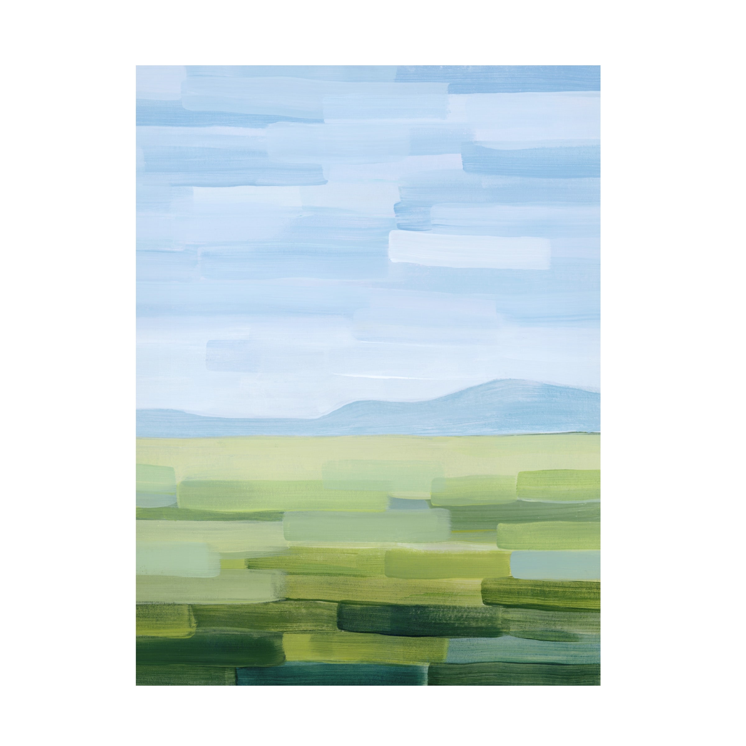 Grace Popp 'Green County II' Canvas Art