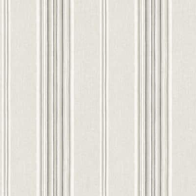 Chesapeake Calvados Grey Linen Stripe Wallpaper