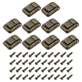 Toggle Catch Lock – 4PCS Silver Hasp Clasps For Suitcase, Chest, Or Trunk (1.89 X 1.26 Inch) - View #4