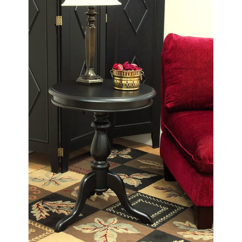 Copper Grove Buckhill Accent Table - Antique Black