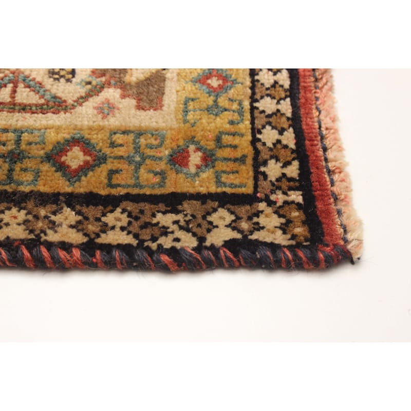 ECARPETGALLERY Hand-knotted Anatolian Vintage Dark Grey Wool Rug - 5' 1" x 9' 2"