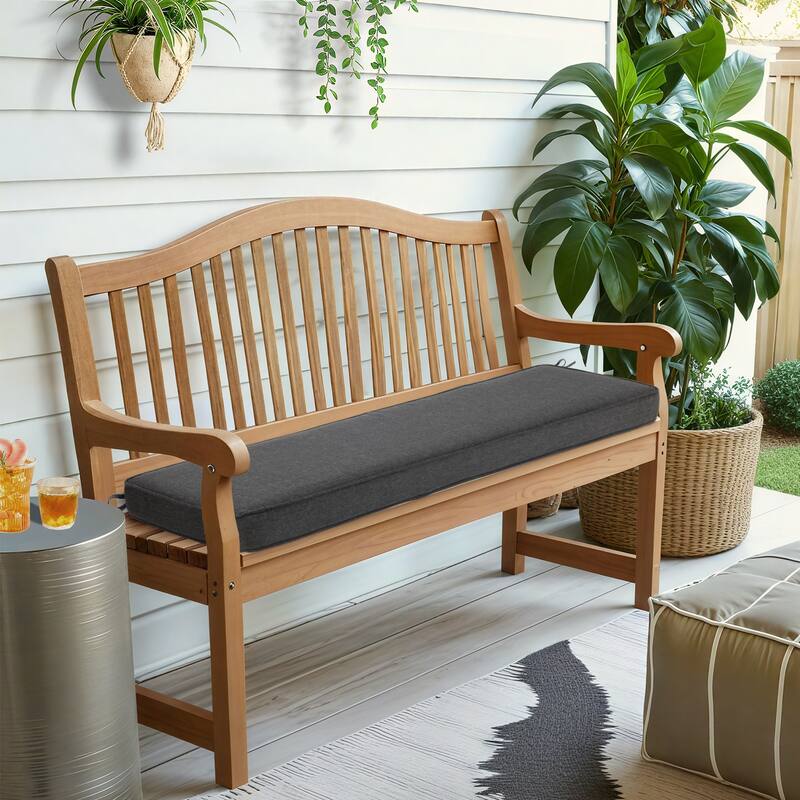 Aoodor Patio Furniture 46" x 18" x 3.1" Outdoor Bench Cushion