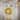 National Tree Company 19 in. Cosmos Yellow 19-inch Wreath