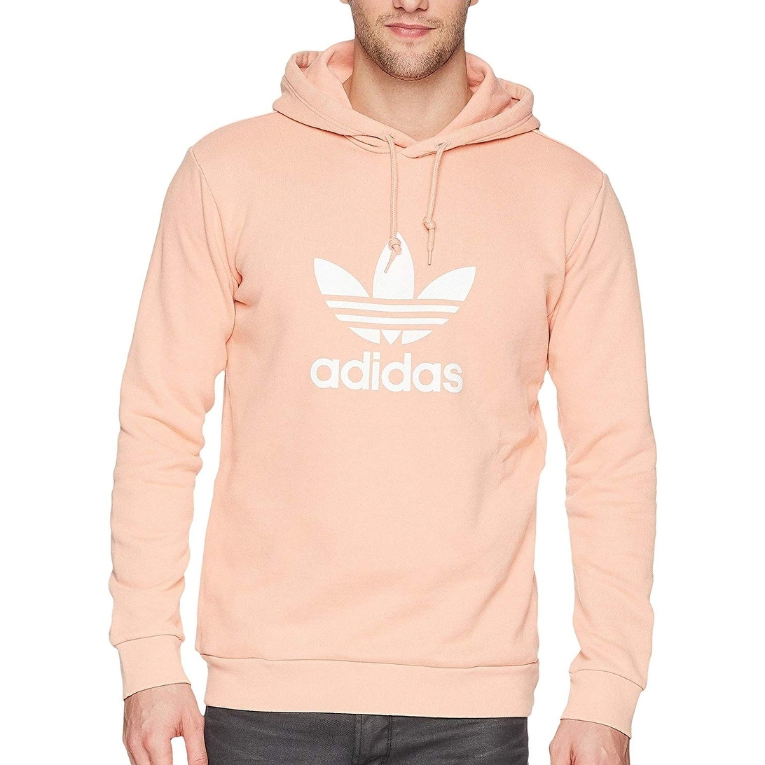 adidas mens pink hoodie