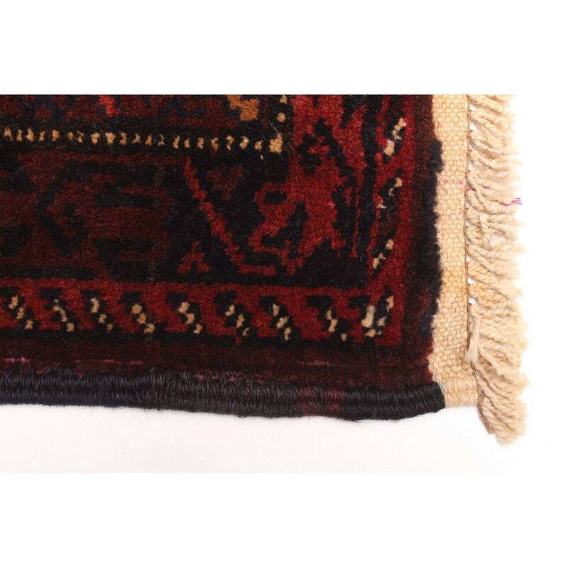 ECARPETGALLERY Hand-knotted Teimani Brown Wool Rug - 2'10 x 4'2