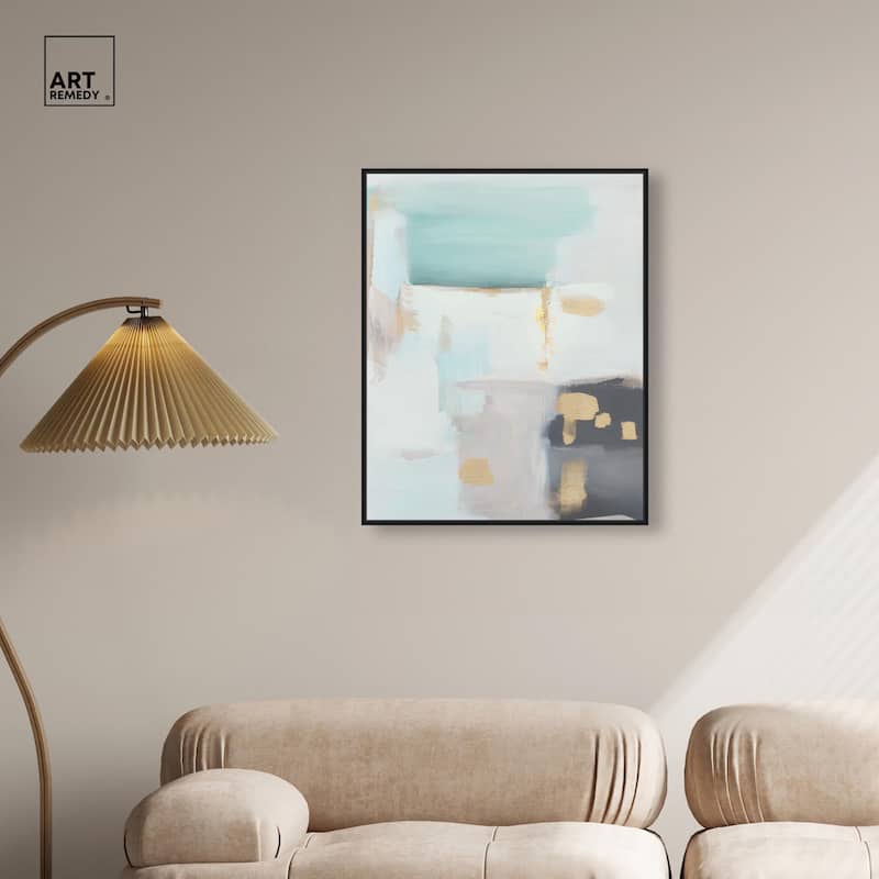 Misty Luxe III Canvas by Art Remedy