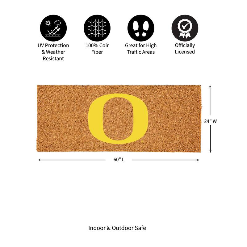 University of Oregon Full Color Indoor/Outdoor Coir Mat