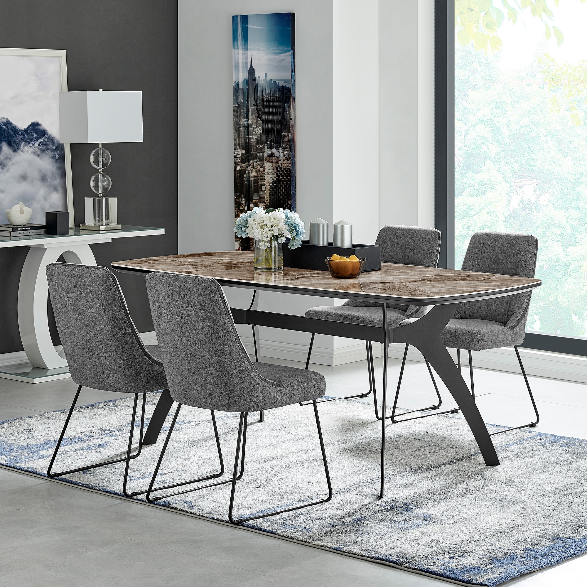 Quartz dining hotsell set