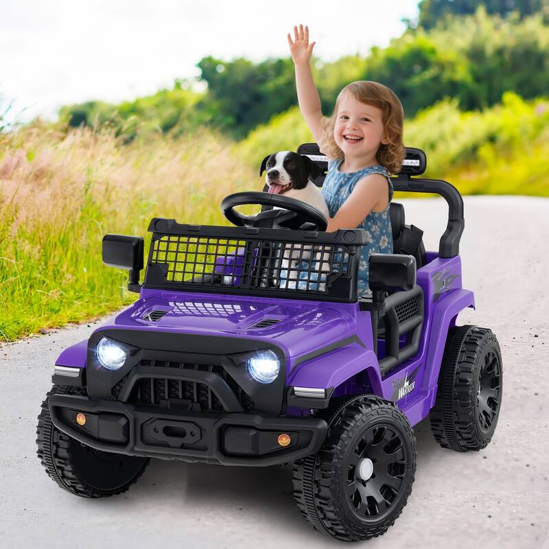 Gymax Kids Ride on Car Truck 12V Battery Powered Electric Vehicle w/