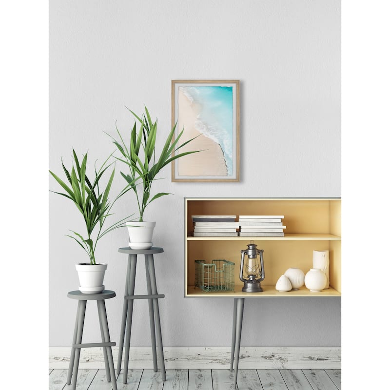 'Off in Paradise' Framed Painting Print