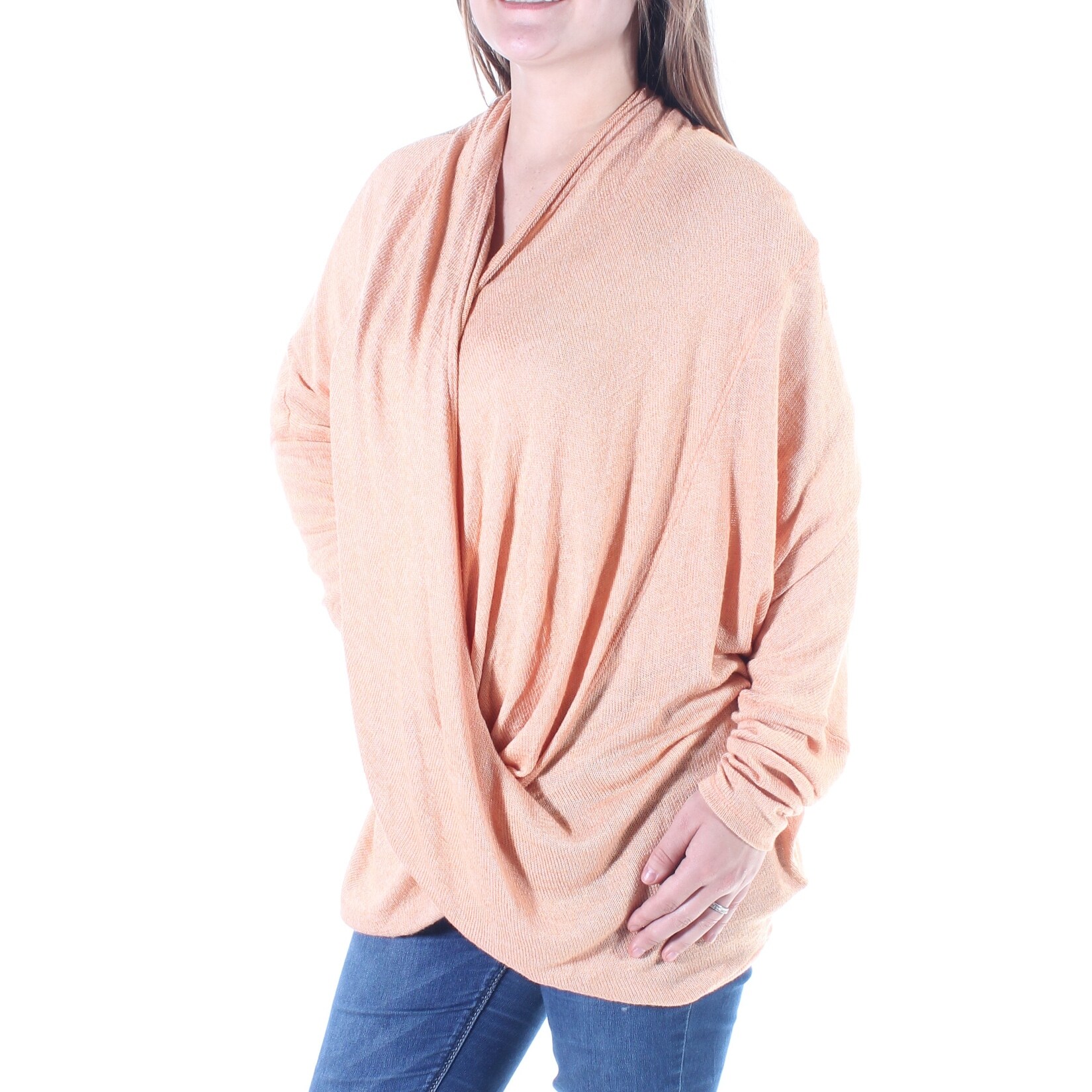 free people faux wrap sweater