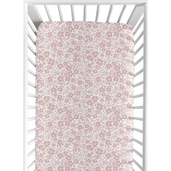 Bassinet Sheet - Mauve Pattern