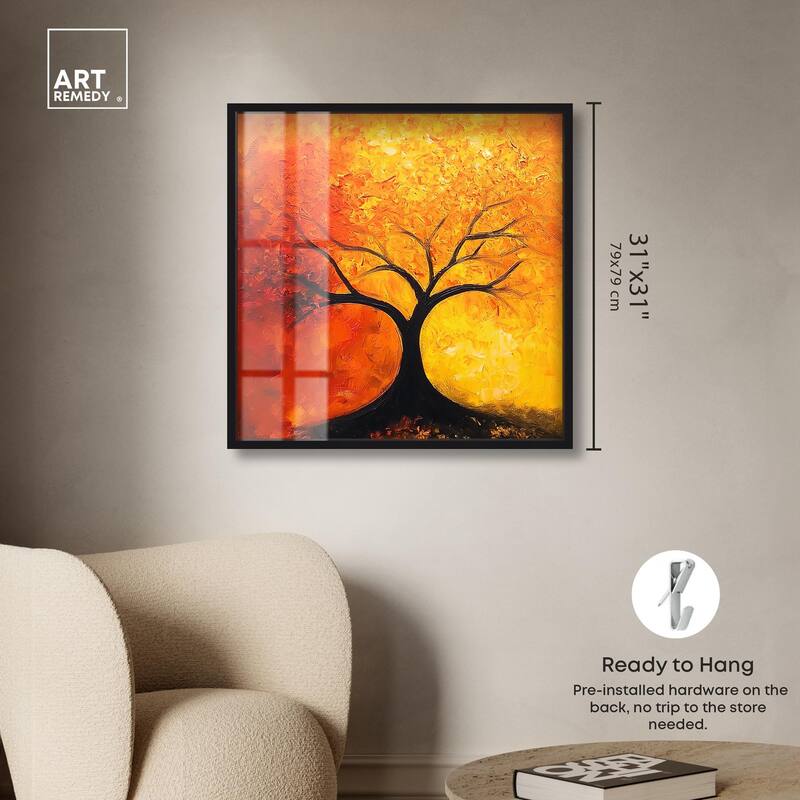 Tree of Opposites I Shadowbox by Art Remedy
