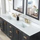 preview thumbnail 111 of 196, Altair Gazsi Bathroom Vanity with Composite Stone Countertop without Mirror