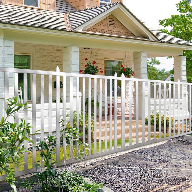 Garden Fence Outdoor Fence Panel Decorative Vinyl Picket Fence