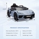 preview thumbnail 16 of 44, 12V Kids Ride on Car Licensed Corvette Battery Powered Car Toddles Electric Sports Car Toy