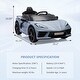 preview thumbnail 16 of 26, Ride on Sports Car 12V Battery Powered Car for Kids Licensed Corvette Toddles Electric Car Toy with Remote Control