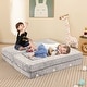 preview thumbnail 7 of 19, Two Seater Kids Play Couch with Washable Flannel Cover