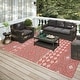 preview thumbnail 29 of 49, Indoor/ Outdoor Addison Yuma Geometric Southwest Washable Rug 10' x 14' - Canyon