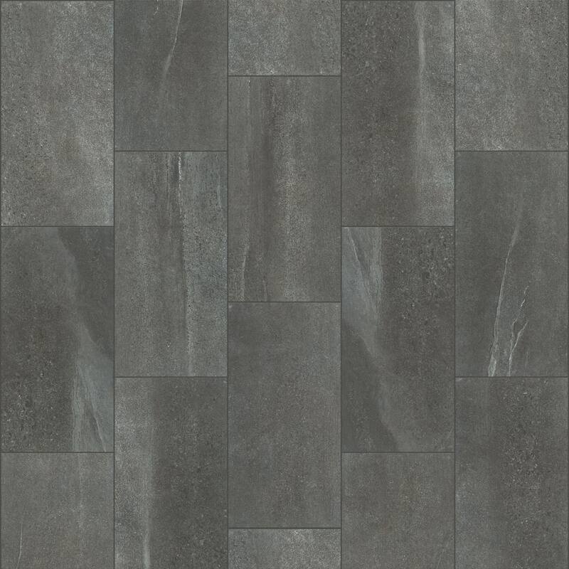 Shaw CS64X Sculpture - 12" x 24" Rectangle Floor and Wall Tile - Matte - Anthracite