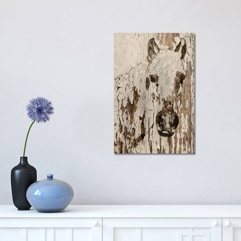 iCanvas "Champagne Horse" by Irena Orlov Canvas Print - 18x12x1.5