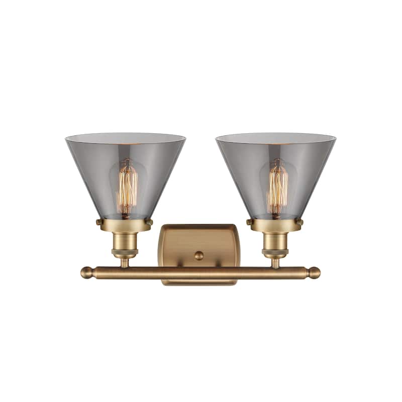 Innovations Lighting Ballston Urban Cone - 2 Light 18" Bath Vanity Light
