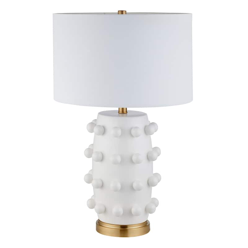 Farrington 26" Tall Ceramic Table Lamp with Fabric Shade