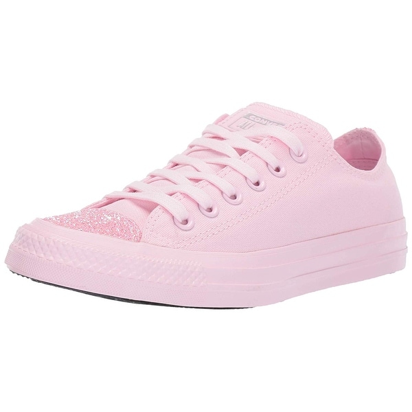 converse women's unisex chuck taylor all star glitter accent low top sneaker